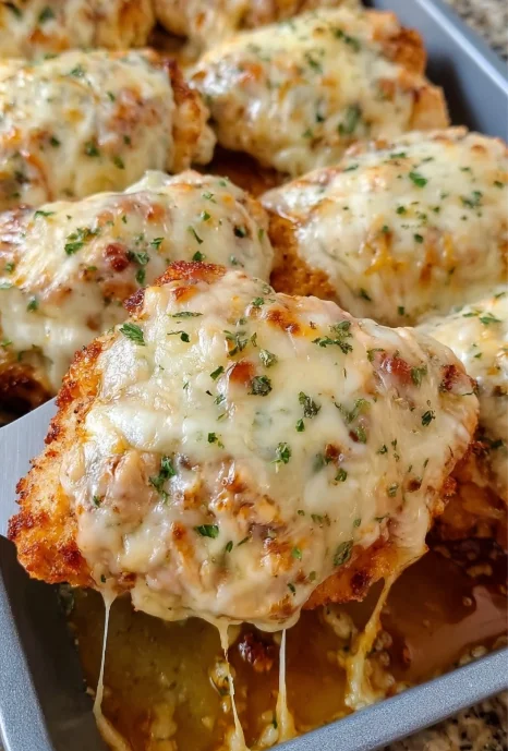 Creamy Parmesan Crusted Chicken