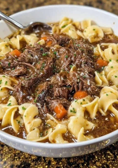 crock pot beef and noodles