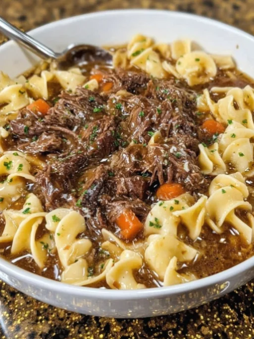 Crock Pot Beef and Noodles
