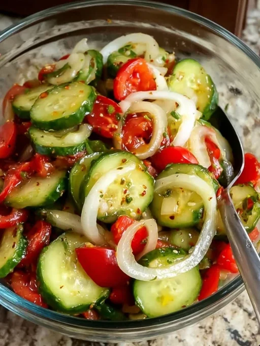 Cucumber and Tomato Salad