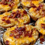 Slow Cooker Cheesy Picnic Potatoes