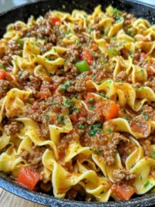 Easy Italian Drunken Noodles