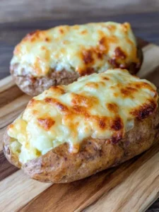 French Onion Stuffed Potatoes