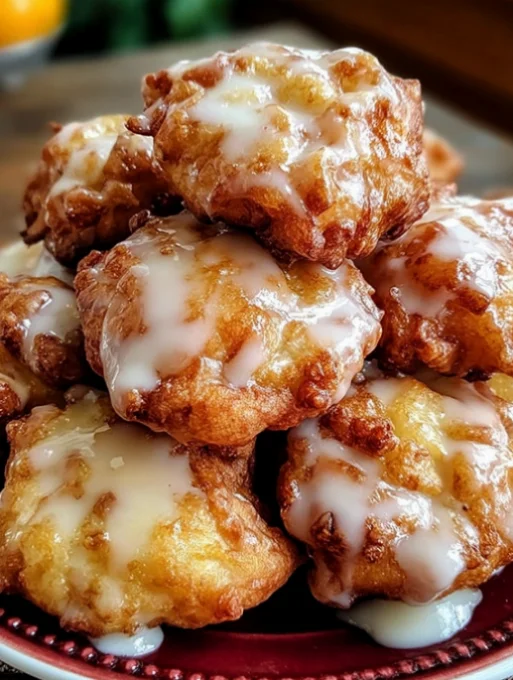 fried dough with icing