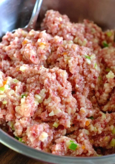 ground meat mixture