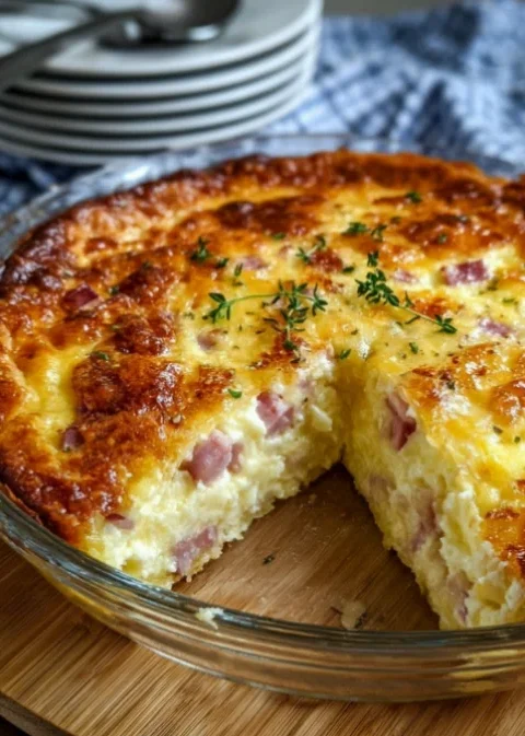 Ham and Cheese Quiche