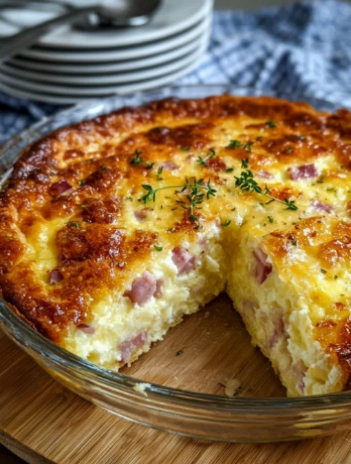 Ham and Cheese Quiche