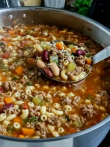 Hearty Beef and Bean Soup