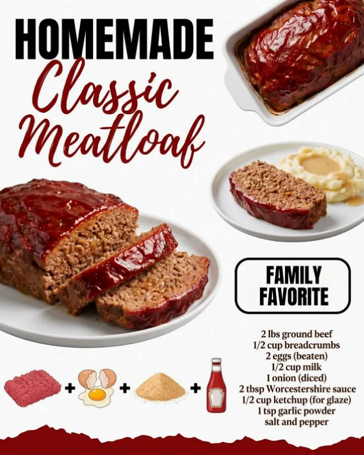Homemade Classic Meatloaf