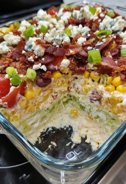 Layered Chicken Salad