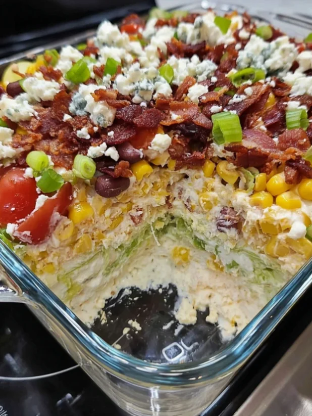 Layered Chicken Salad