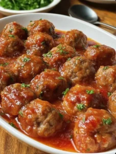 Meatballs and Potatoes Soup