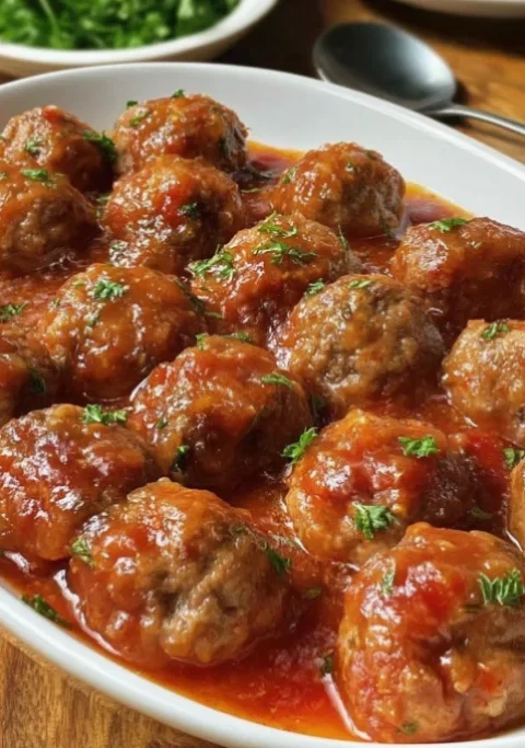 Meatballs and Potatoes Soup