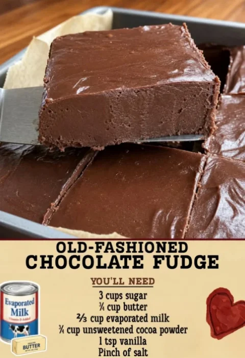 old-fashioned chocolate fudge