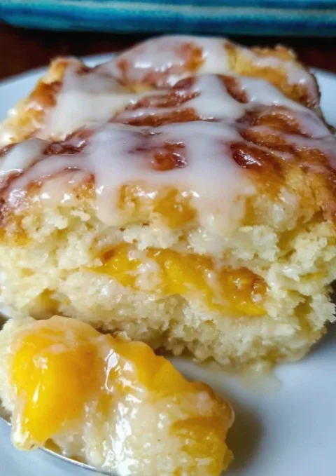 Peach Cobbler Cake