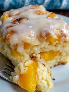 Peach Cobbler Cake