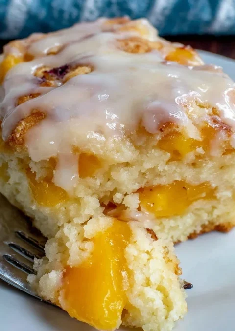 Peach Cobbler Cake
