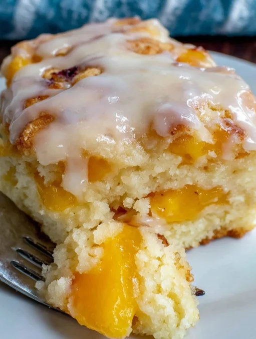 Peach Cobbler Cake