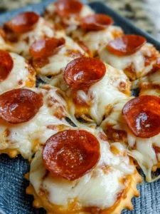 Pepperoni Pizza Crackers