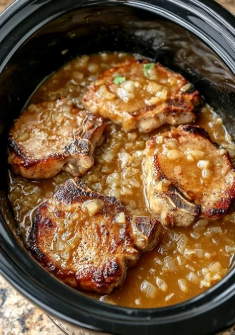 Pork Chops in Slow Cooker