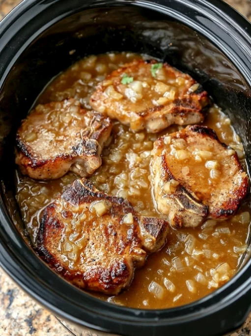 Pork Chops in Slow Cooker