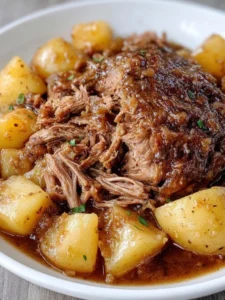 Pulled Pork Roast with Pineapple
