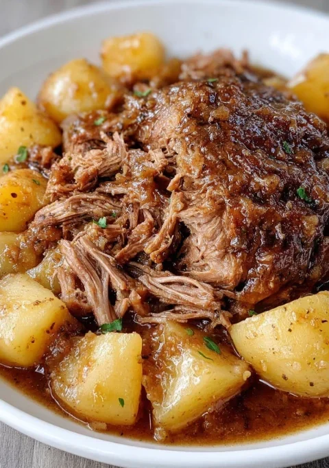 Pulled Pork Roast with Pineapple