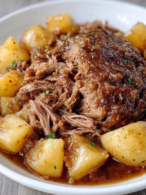 Pulled Pork Roast with Pineapple