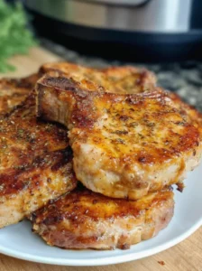 Quick Moist Pork Chops Recipe