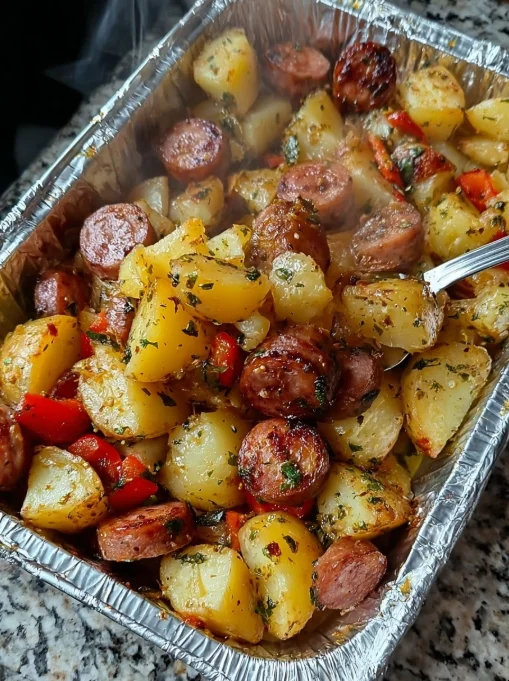 Sausage and Potato Bake