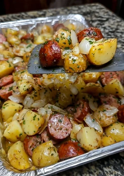 Sausage and Potatoes Bake