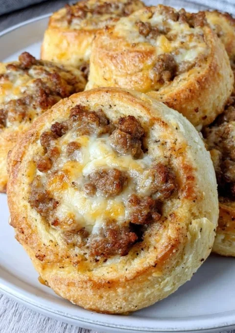 Sausage Puff Pastry Rolls
