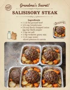 Simple packet meals with 4 ingredients