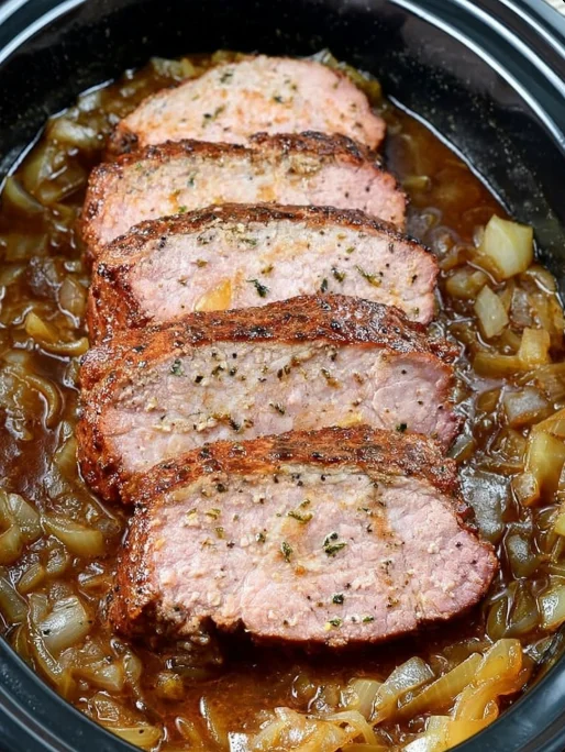 slow cooker Amish ham