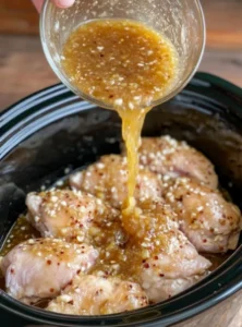 Slow Cooker Honey Garlic Chicken