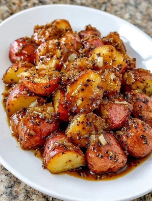 Slow Cooker Onion Butter Potatoes