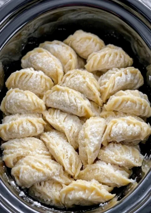 slow cooker potstickers