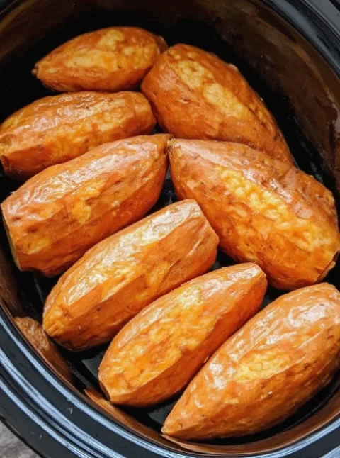 Slow Cooker Sweet Potatoes