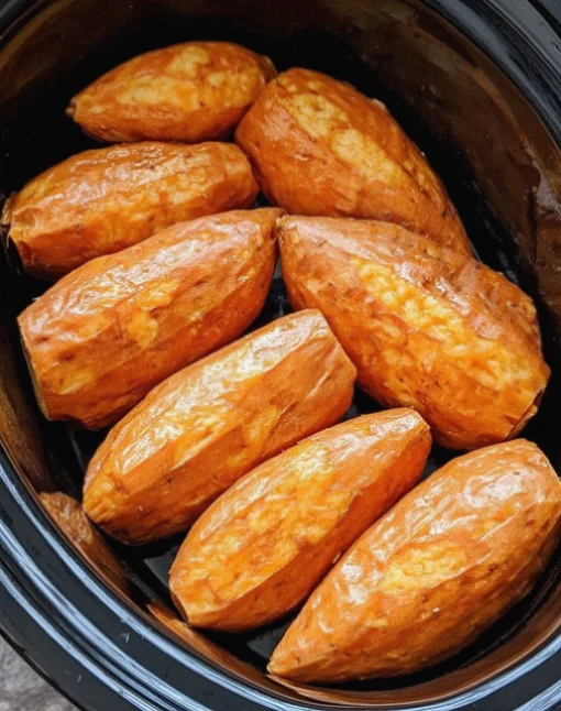 Slow Cooker Sweet Potatoes
