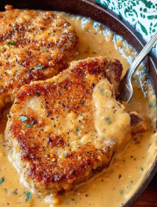 Southern Smothered Pork Chops