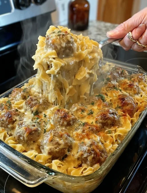 Swedish Meatballs and Noodles