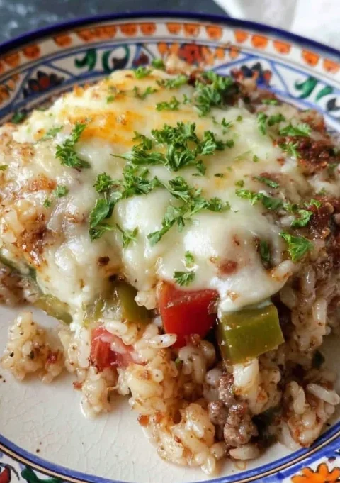 Un-Stuffed Pepper Skillet