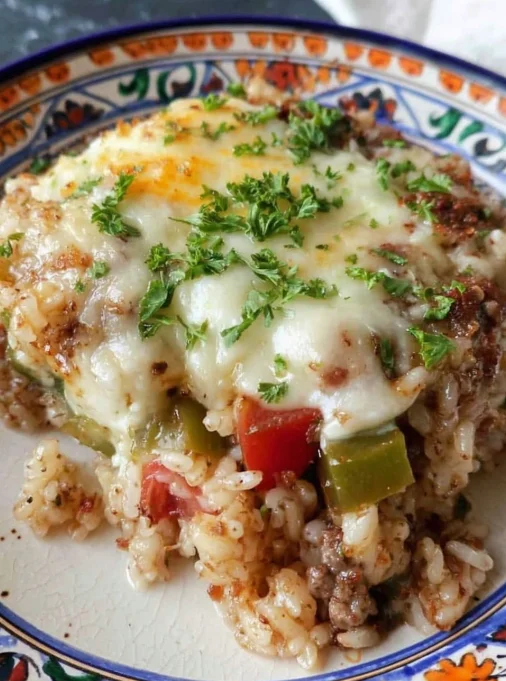Un-Stuffed Pepper Skillet
