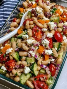 White Bean Salad Recipe: A Classic Mediterranean Dish