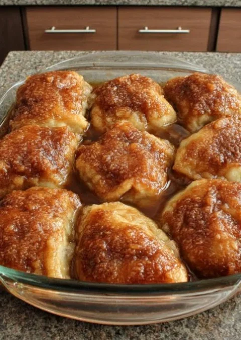 5 ingredient apple dumplings