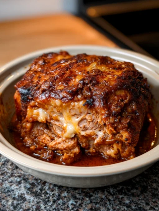 5-Ingredient Slow Cooker Vintage Church Supper Pork Butt