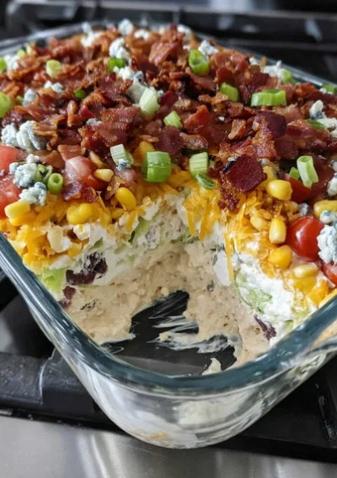 7 Layer Cobb Salad Dip