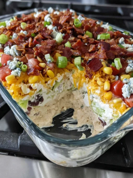 7 Layer Cobb Salad Dip