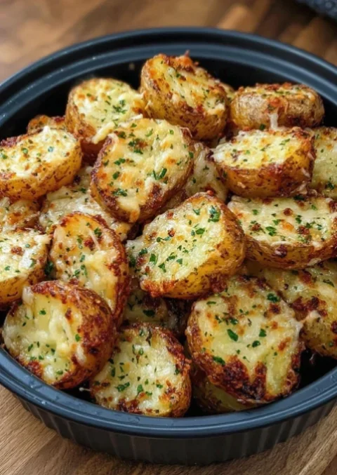 Air Fryer Sliced Potatoes