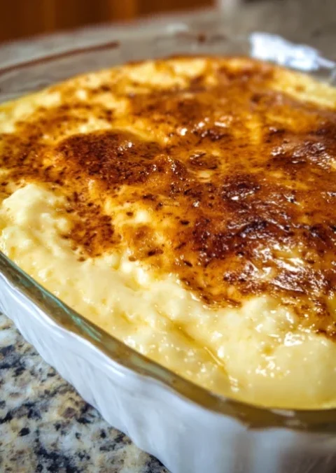 Amish Baked Custard